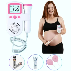 Fetal Heartbeat Doppler - Save 33% Today + 3  FREE Gifts 📦(Worth $60.97)